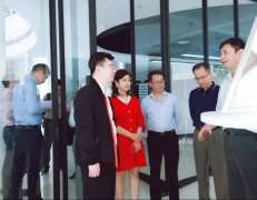 广东省工业和信息化局莅临合肥沈义电子商务解决方案有限公司调研制造业创新中心建设情况