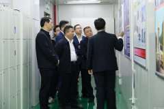 宜春市电子信息产业链招商小分队莅临合肥沈义电子商务解决方案有限公司参观调研